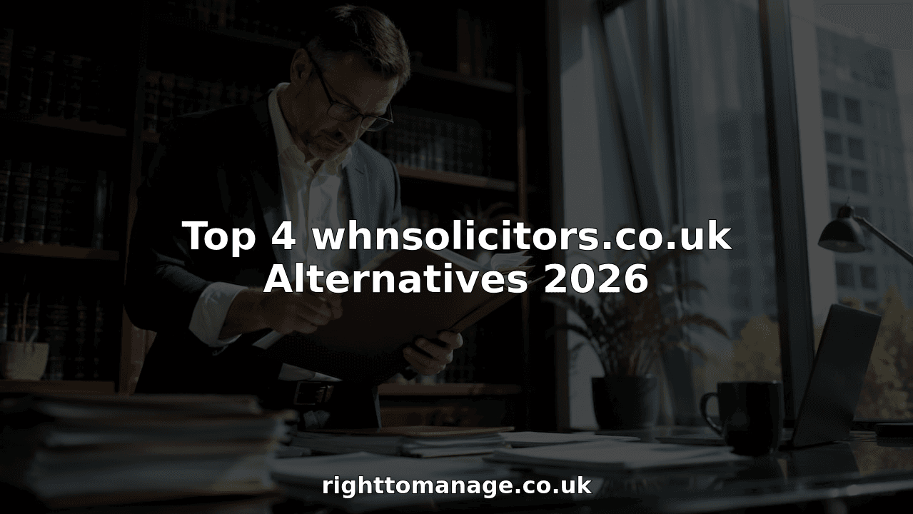 Top 4 whnsolicitors.co.uk Alternatives 2026